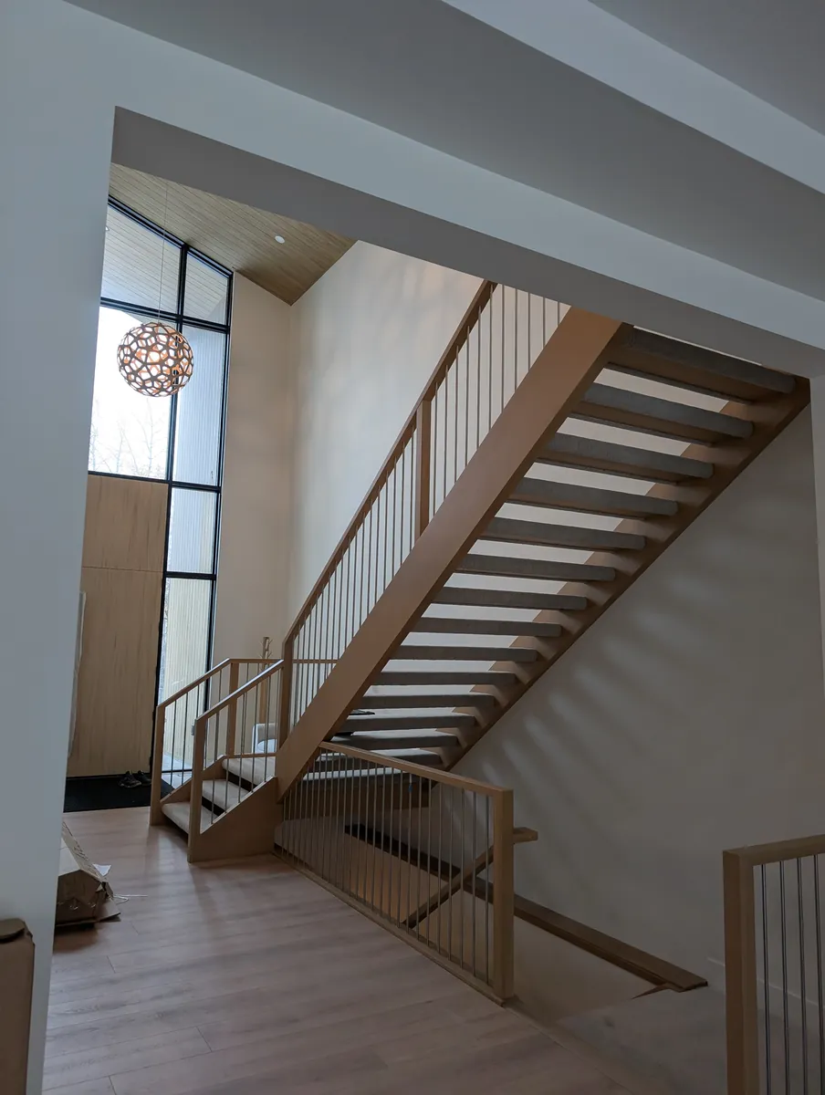New home interior painting, Windermere, Edmonton
